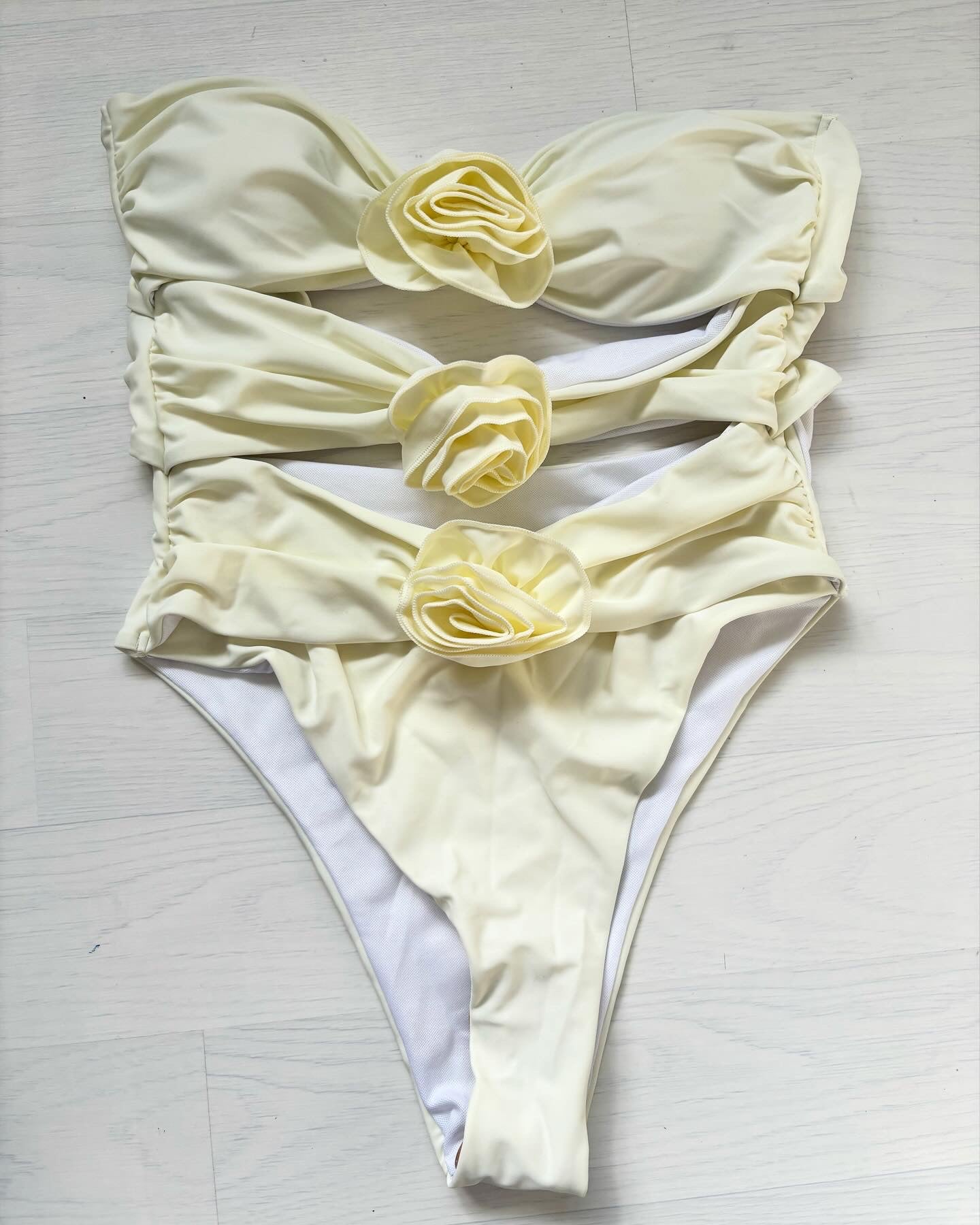 Rose swimsuit - Cream